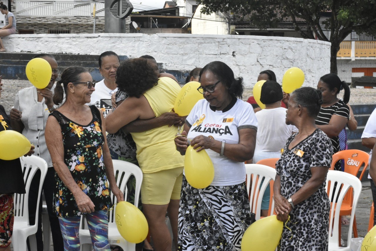 Camacã: PSF Luís Castro II realiza momento com idosos sobre Setembro Amarelo

